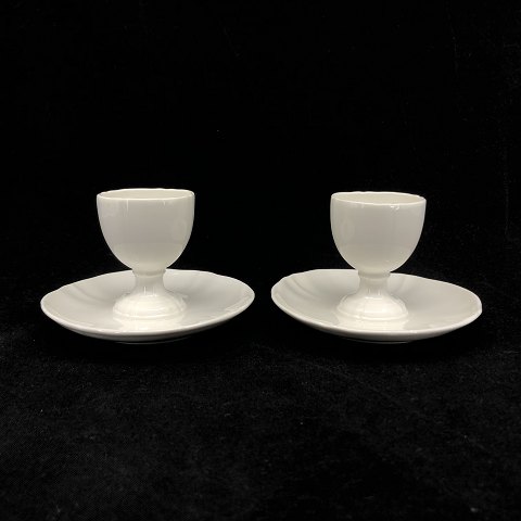 A pair of egg cups from World War I.
