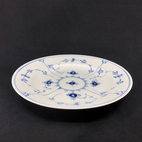 Blue Fluted Plain dinner plate, 2. assortment.
