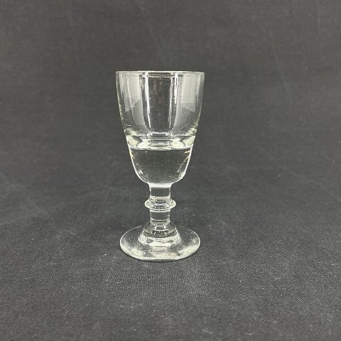 Barrel glass from Holmegaard, cordial glass
