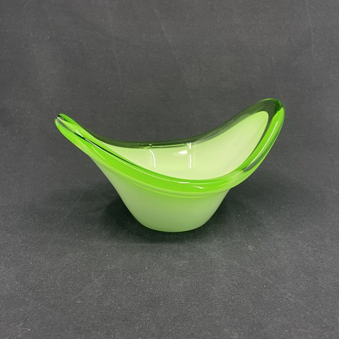 Rare oval table bowl from Kastrup Glaswork

