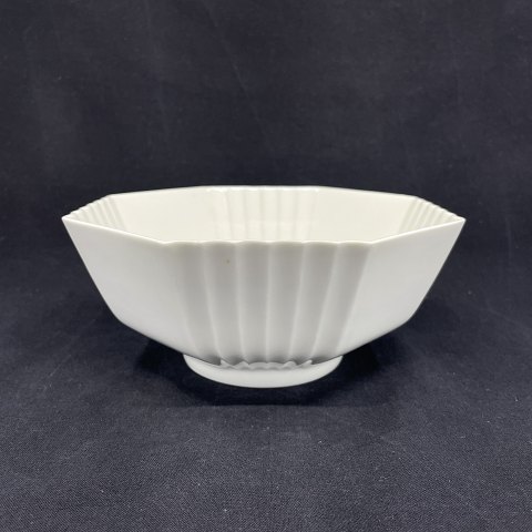 White angular bowl from Royal Copenhagen