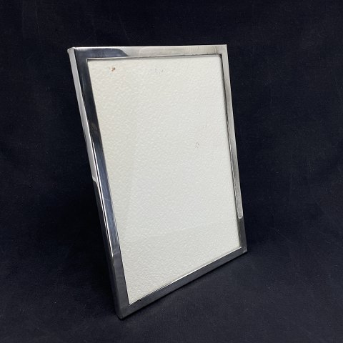 Danish picture frame in silver