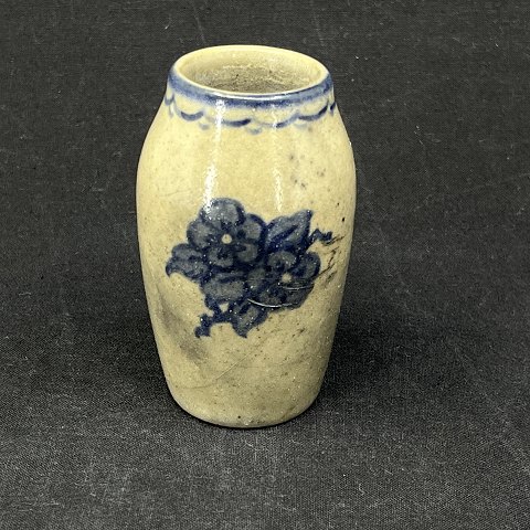Unusual gray vase from L. Hjorth