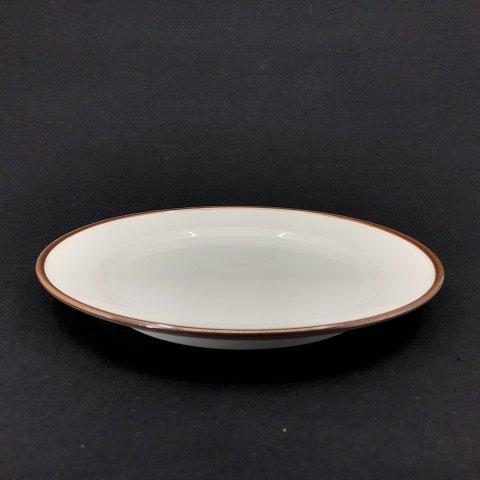 Brown Domino lunch plate
