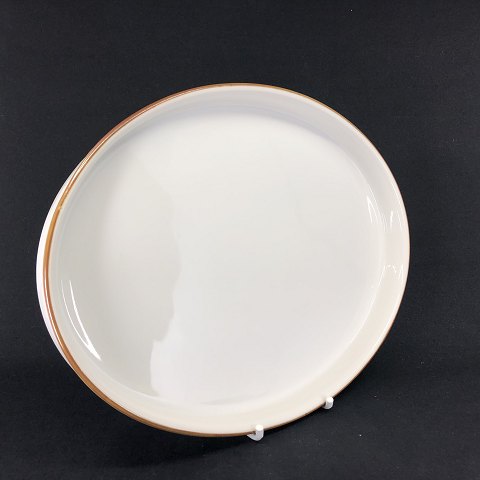 Brown Domino oval dish
