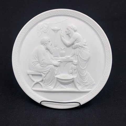 Thorvaldsen Old age / Winter plate with border