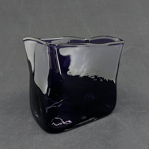 Sjælden Per Lütken skål i lilla glas