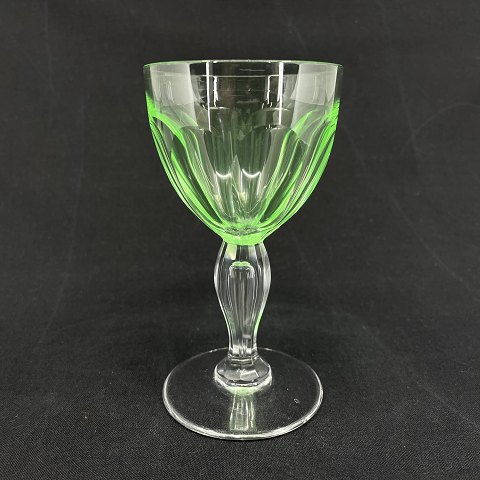 Neon green Paul glass
