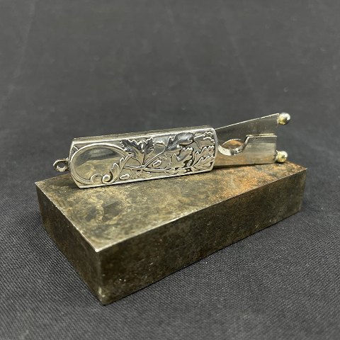 Lille cigarklipper i sølv