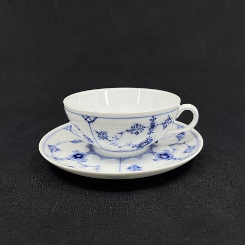 Small Blue Fluted Plain tea cup, 1/88
