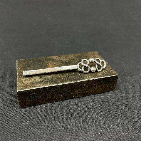 Tie pin in silver