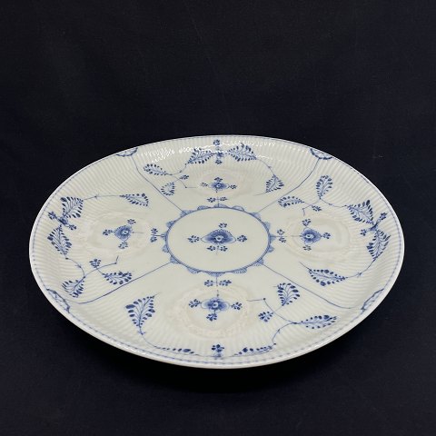 Blue Fluted Fluted round dish from 1780-1800