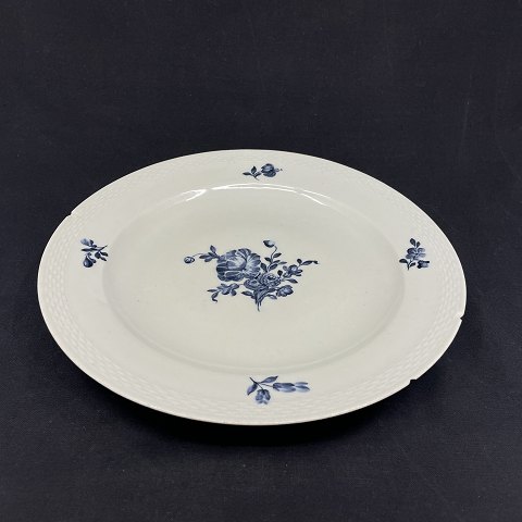 Antik Blå Blomst middagstallerken, 1800-1809