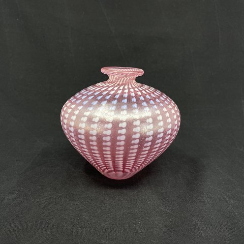 Pink Minos vase from Kosta Boda