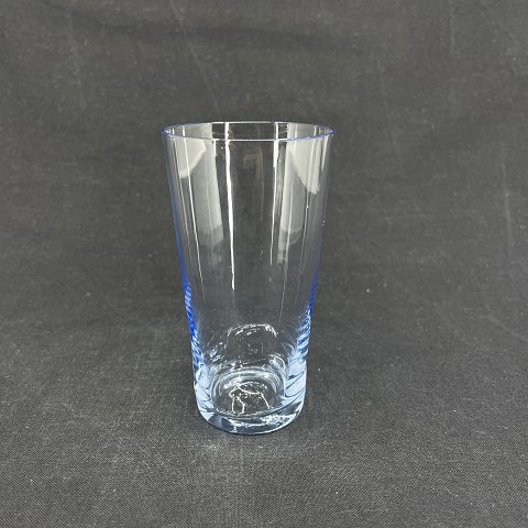 Akvablåt sodavandsglas fra Holmegaard
