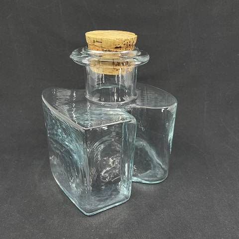 Clear Large Swig jug from Holmegaard Glasswork