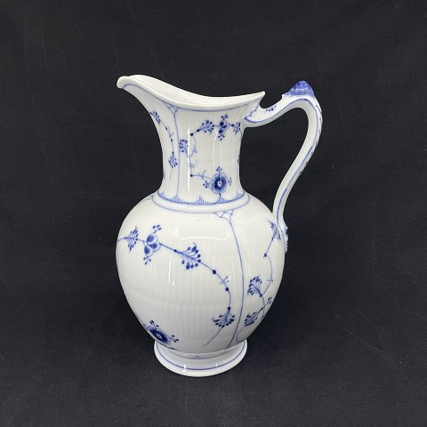 Blue Fluted Plain chocolate pitcher 1894-1900