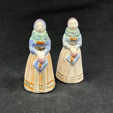 Local figurine from L. Hjorth, lady in dress