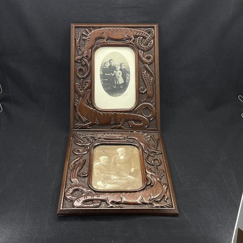 A pair of carved picture frames from the beginning 
of the 20th century