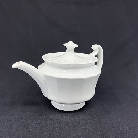 White Angular tea pot
