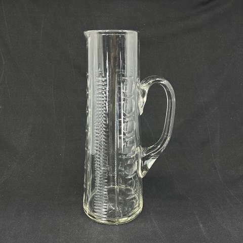 Høj slank glaskande fra 1900 tallets begyndelse
