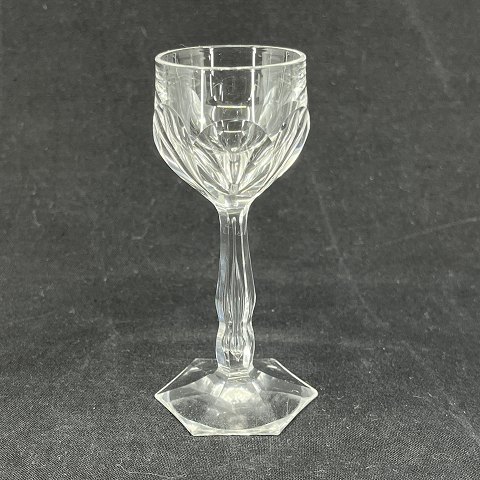 Belgiske snapseglas i krystal
