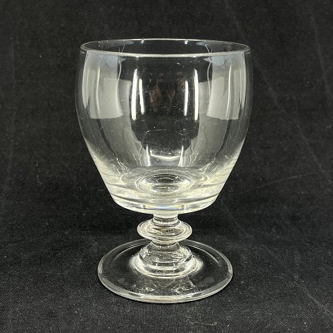Large Barrel glass from Holmegaard, low stem.
