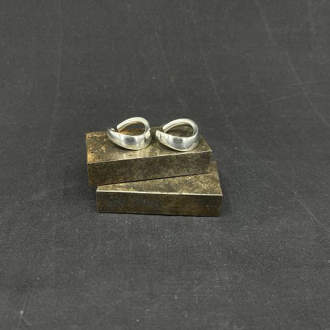 A pair of earrings by Palle Bisgaard