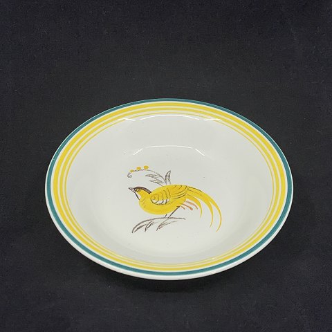 Aluminia bowl with yellow bird