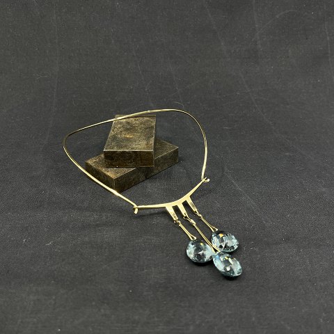 Necklace by Ole Bent Petersen, 14 carat gold